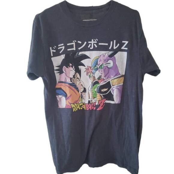 Dragonball Z Goku Ginyu Force Graphic Gray Short Sleeve Shirt Unisex - Picture 1 of 4